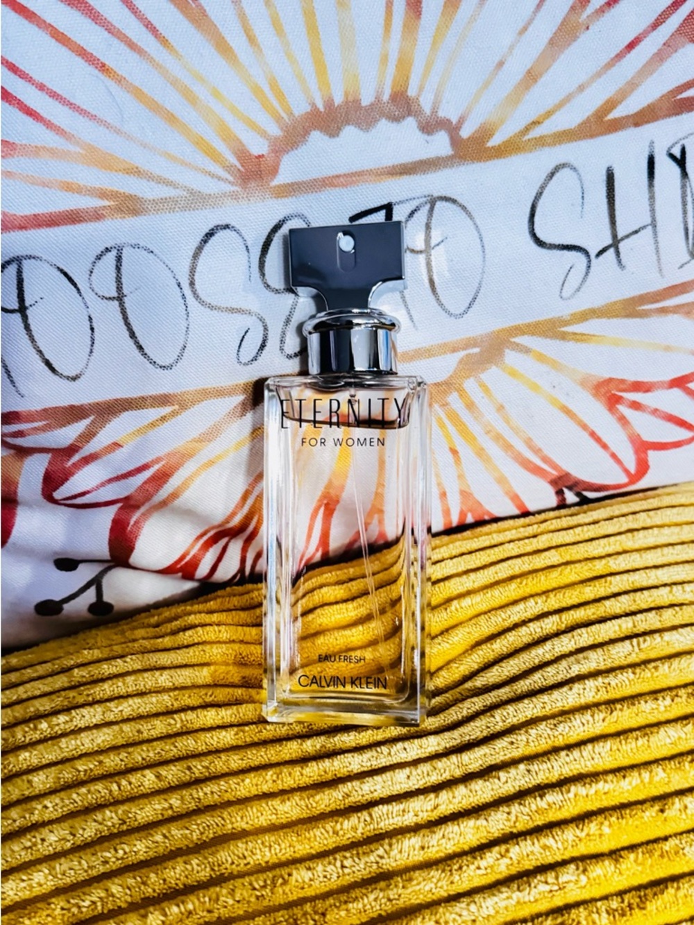 Calvin Klein Eternity for Women - Clear Bottle with Silver Cap